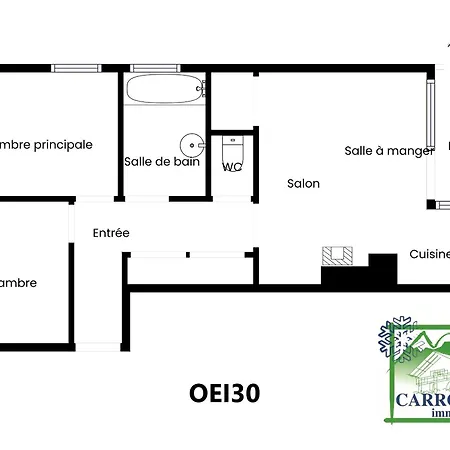 Oei30 - 3 Pieces 6 Pers Proche Centre Station Apartment
